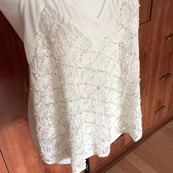 Beaded Racerback Camisole Top - Picture 2 of 6